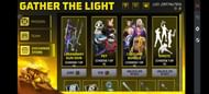 Gather the Light event - Exchange Store (Image via Garena)